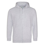 AWDIS Full Zip Hoodie - Ash