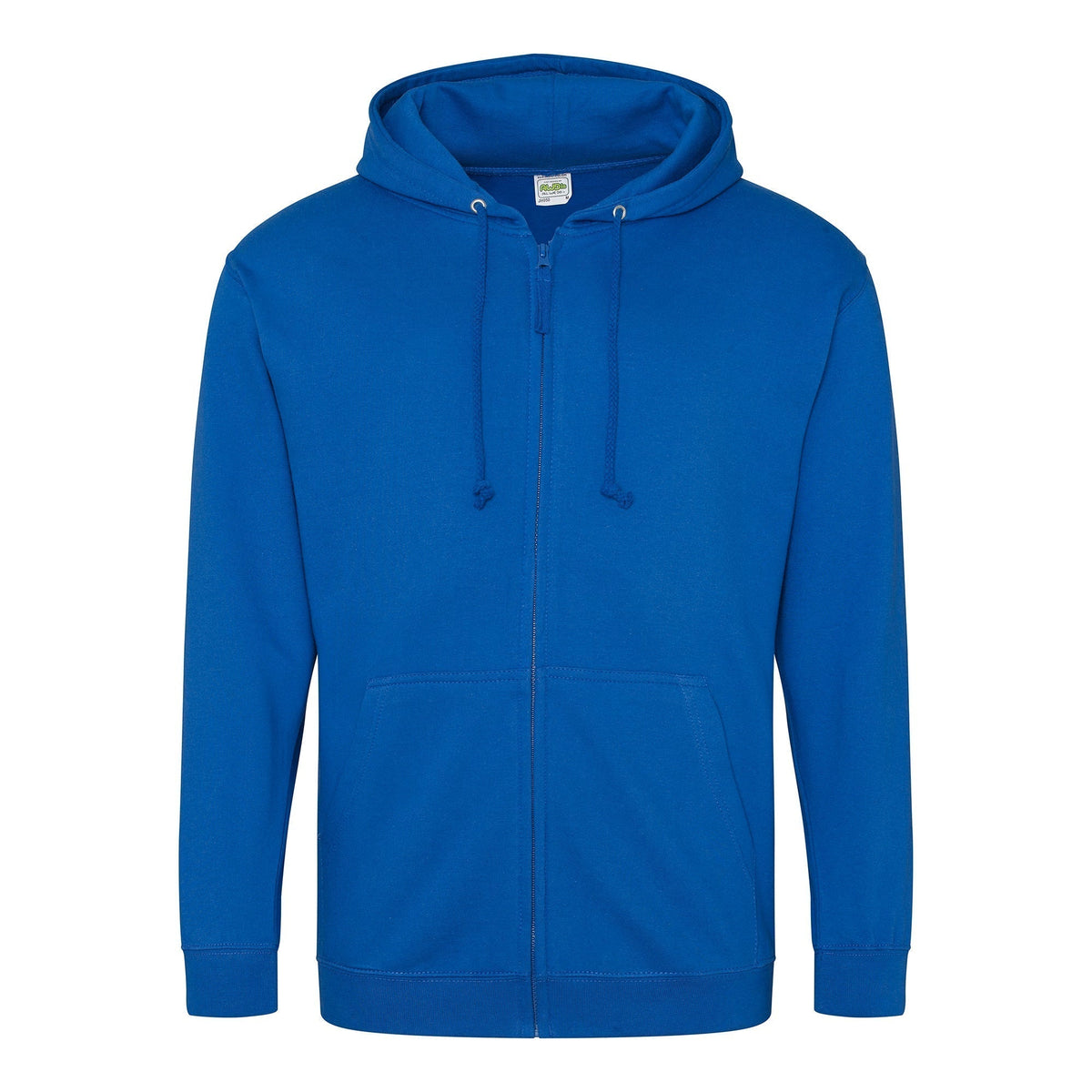 AWDIS Full Zip Hoodie - Royal Blue