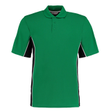 Contrast Polo Irish Green-Black-White