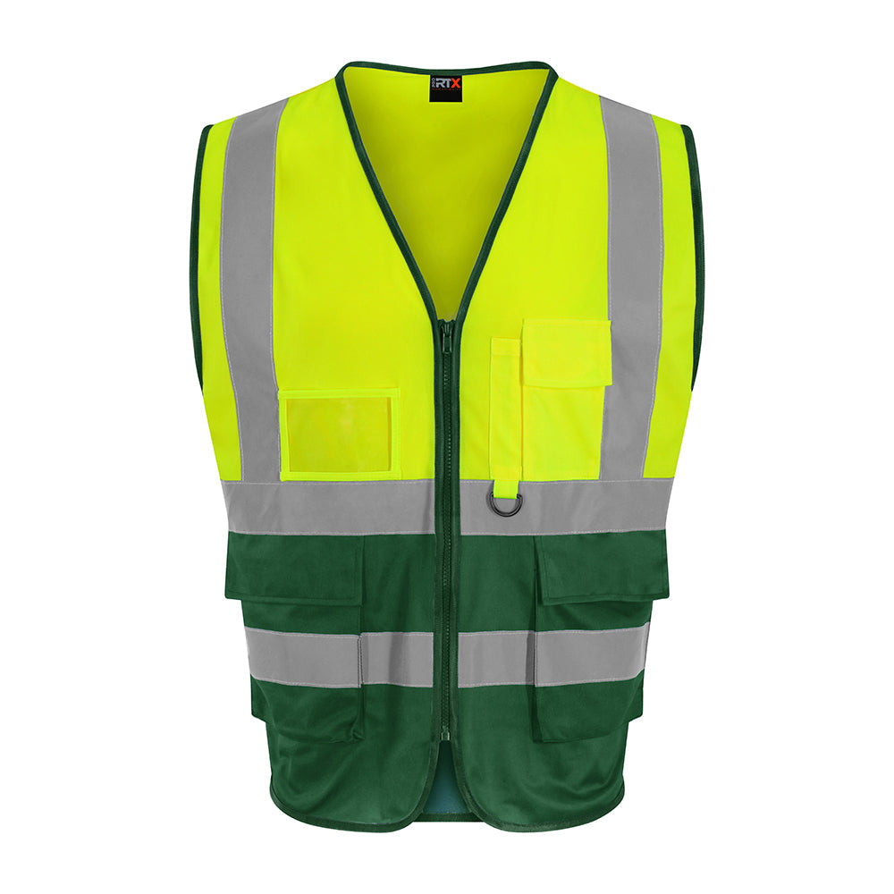 FB RX705 Hi-Viz Vest - Yellow/Green