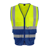 FB RX705 Hi-Viz Vest - Yellow/Blue