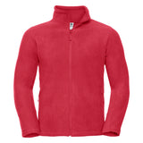 Full Zip Fleece. - Classic Red